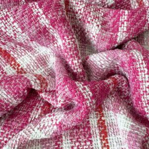 Buklee ruuduline fuksia