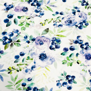 Trikotaaž mustikad ja õied