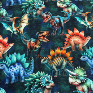 Dressikangas brushed dinosaurused